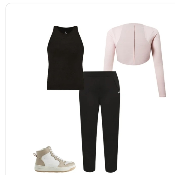 Knit Side Ruched Crew Neck Sleeveless Active Tank tagged Size 4x fits li… - Picture 2 of 13